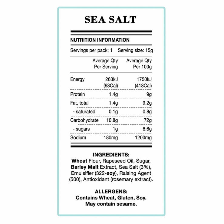 Macy & Tailor Sea Salt & Honey Mustard 24x15g - Grocery Online Macy & Tailor Sea Salt & Honey Mustard 24x15g - Grocery Online