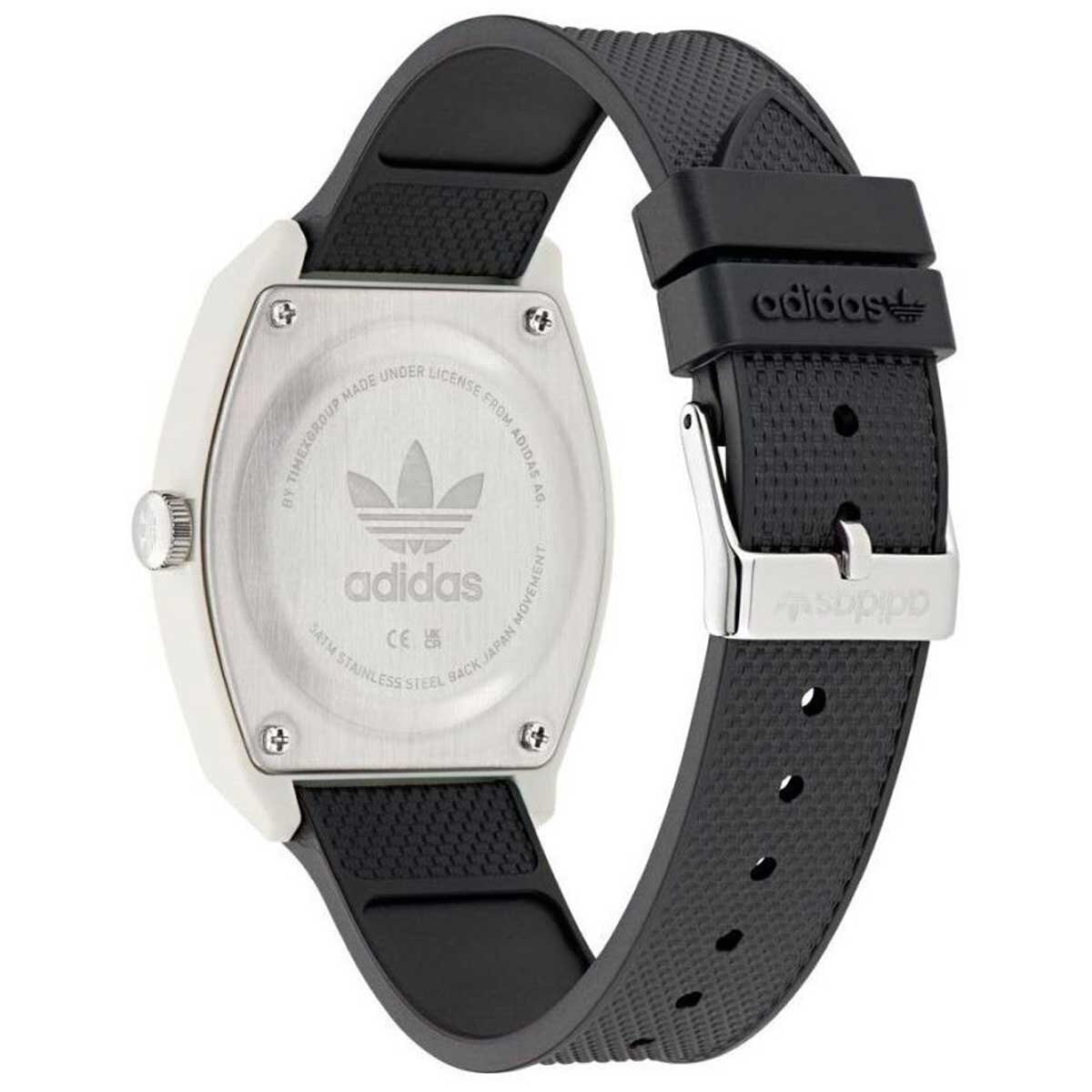 Adidas Originals Project Two Black Dial Watch AOST23550