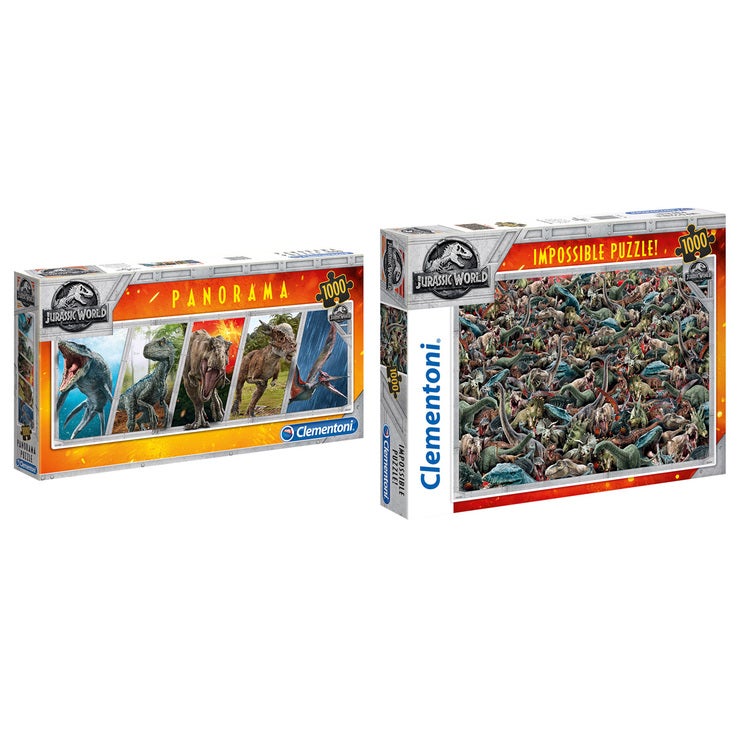 Clementoni Jurassic World Puzzle 1000pc 2pk | Costco Australia
