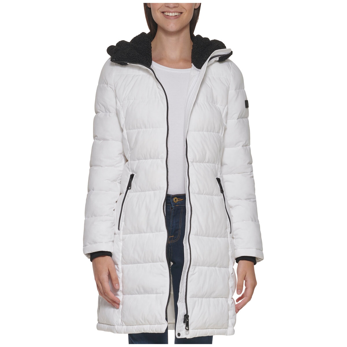 Total 81+ imagen calvin klein long puffer jacket - Viaterra.mx