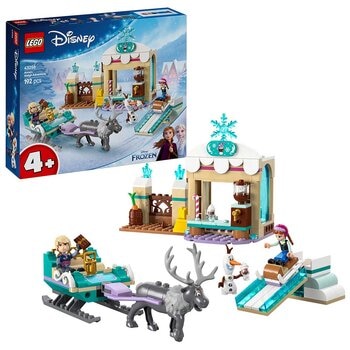 LEGO Disney Frozen Anna’s Sleigh Adventure Buildable Model Toy Kit 43256