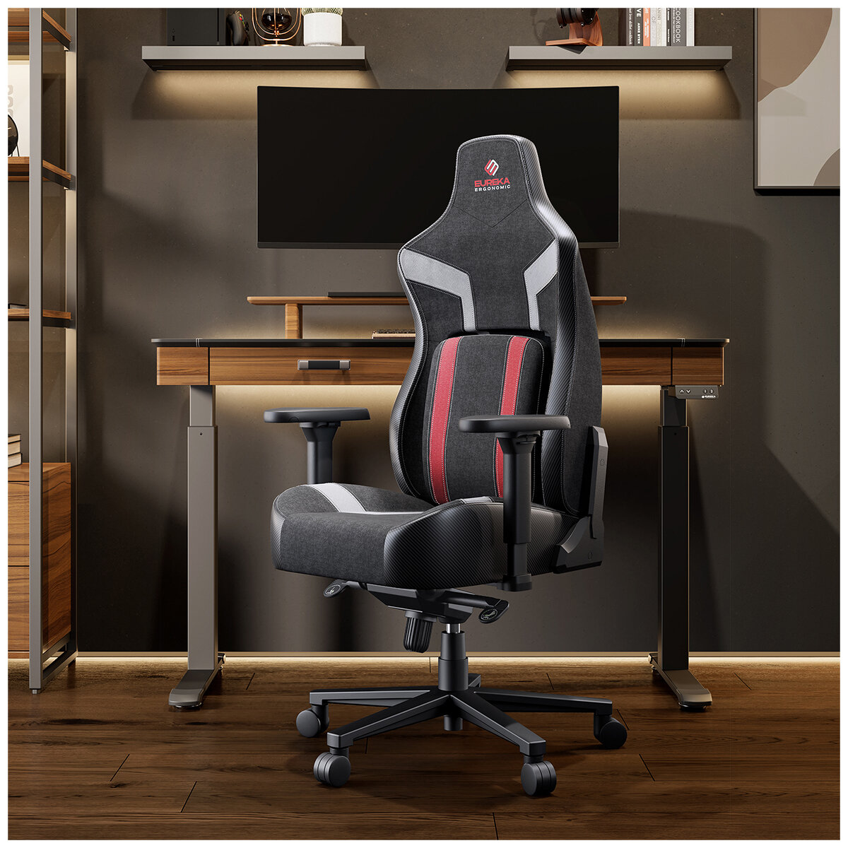 Onex Eureka Gc08 Python Ergonomic Chair Black/Red