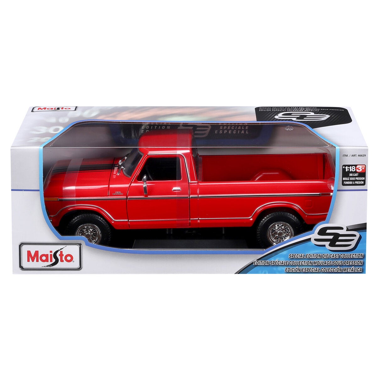 Maisto 1:18 Die Cast Cars 1979 Ford F1 Pick-Up Truck Maisto 1:18 Die Cast Cars 1979 Ford F1 Pick-Up Truck
