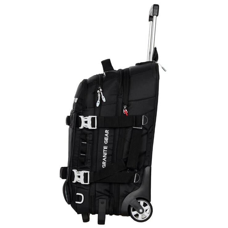Granite Gear Carryon Wheeled Duffle Bag Black