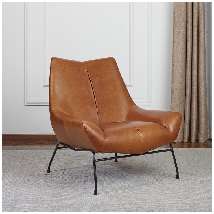 Kuka Leather Accent Chair Costco Australia