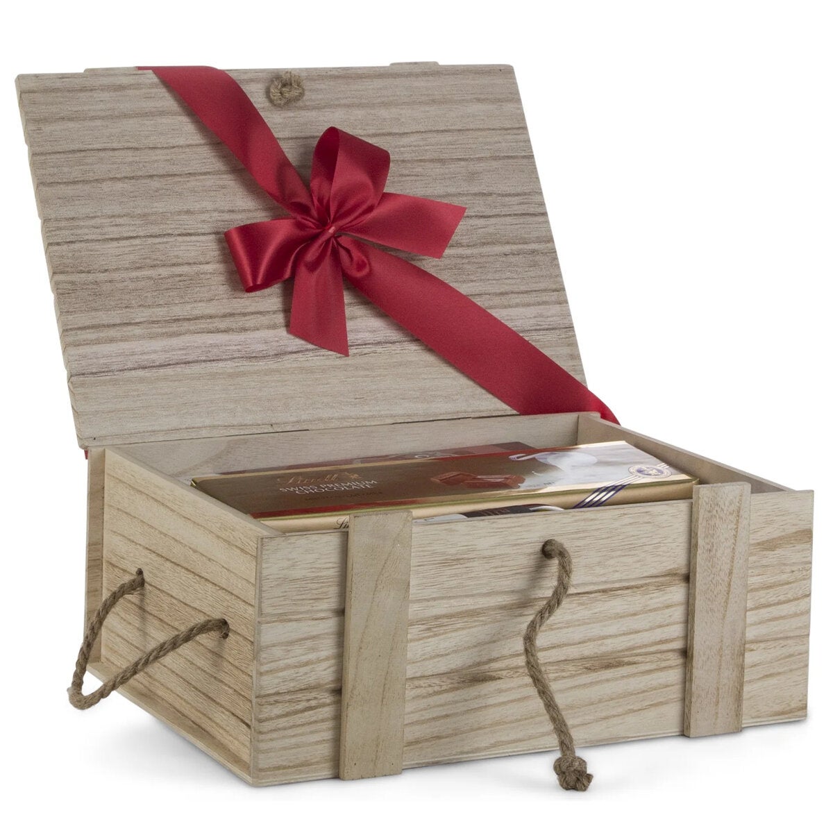 Interhampers Bourbon and Red Crate Hamper Interhampers Bourbon and Red Crate Hamper