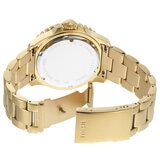 Fossil Blue GMT Gold-Tone Stainless Steel Men's Watch FS5900