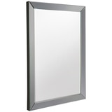 Gallery Direct Luna Rectangle Euro Grey Mirror 915 x 610 mm