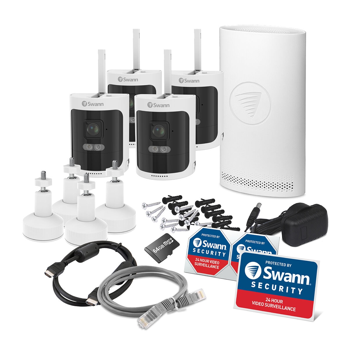 Swann AllSecure 4 Camera 2K Wireless NVR System
