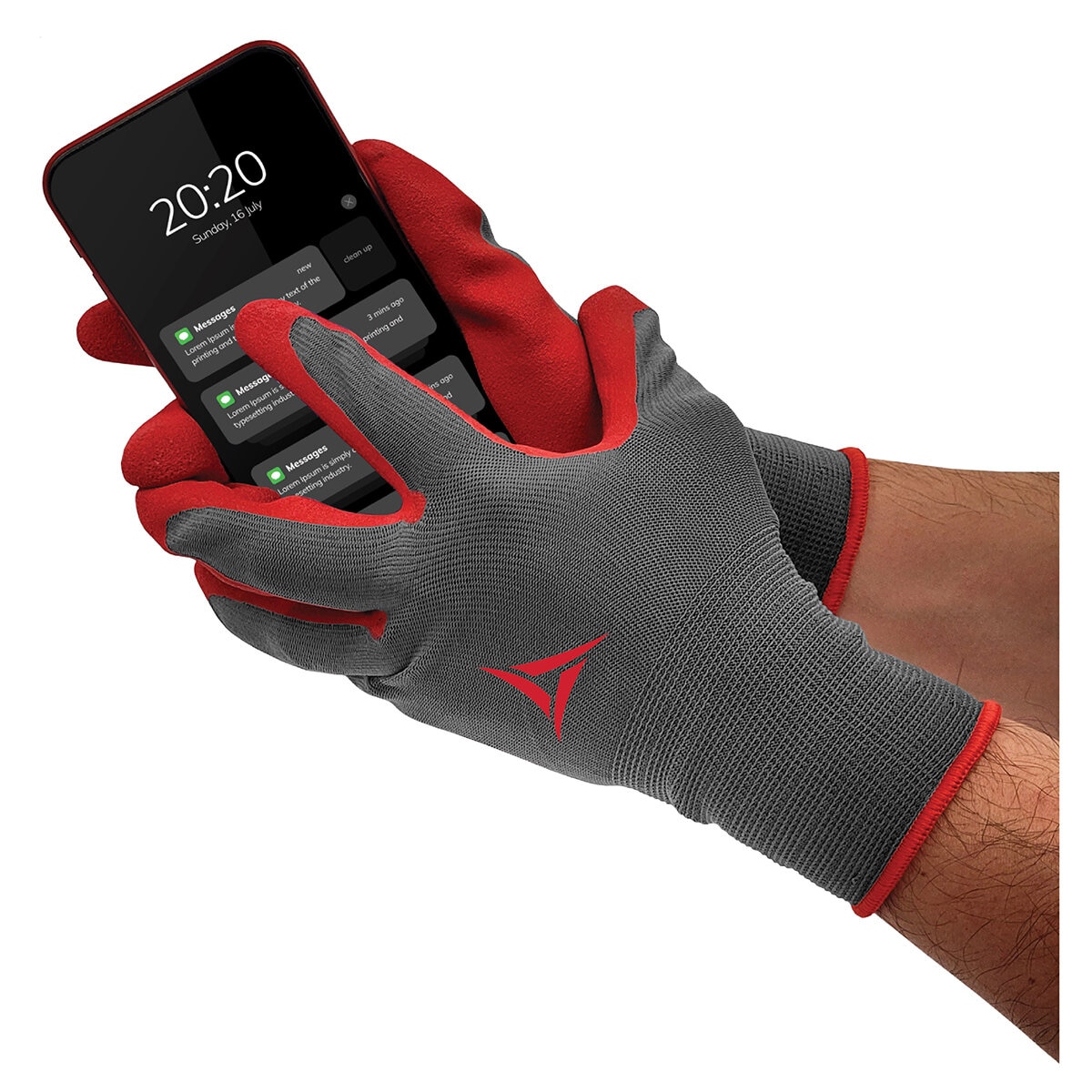 Handcrew Foam Latex Gloves 14Pk - DIHG-3888