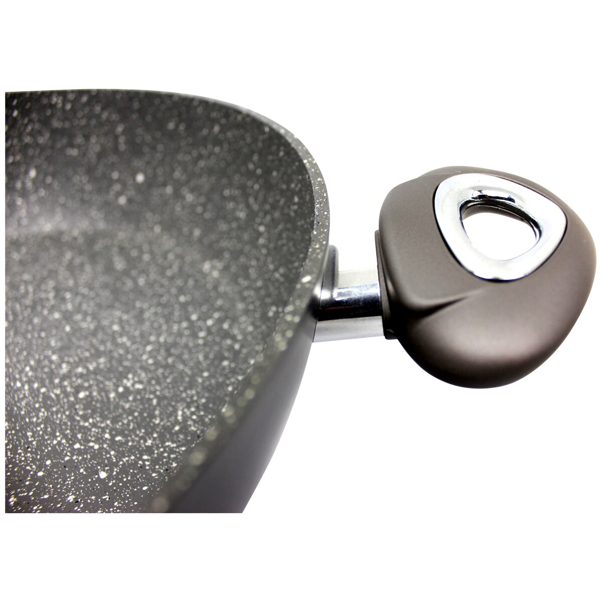 Bialetti Grey 32cm Chefs Pan with Lid