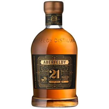 Aberfeldy 21YO Madeira Cask Highland Single Malt Scotch Whisky Gift Box 700mL