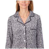 Carole Hochman Women's 2pc PJ Set - White Animal