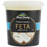 Real Dairy Greek Style Feta 2kg