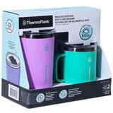 Thermoflask Coffee Mugs 2 Piece Set