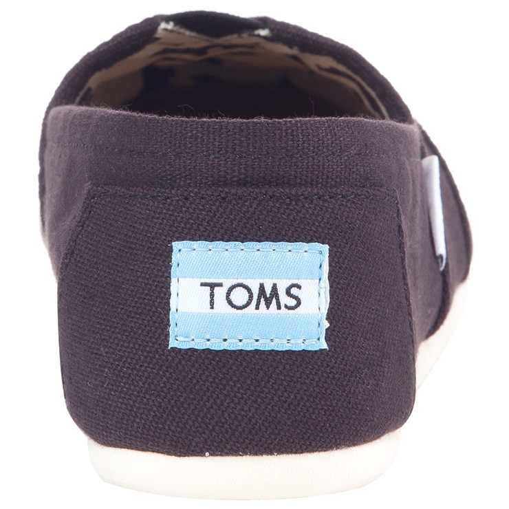 Toms Women's Alpargata Shoe Black & White Costco Australia