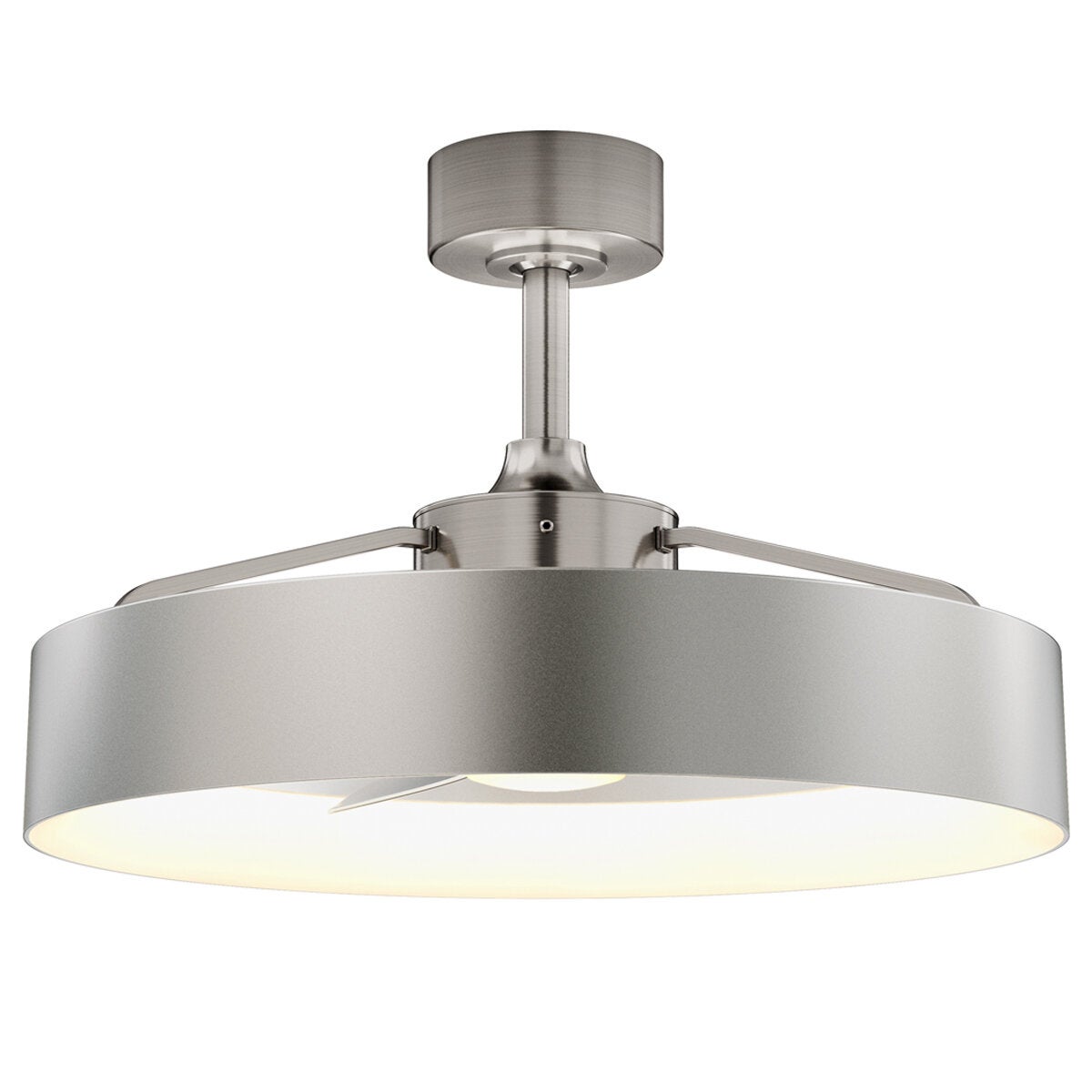 Artika Brushed Nickel With Remote Austin 58cm Ceiling Fan