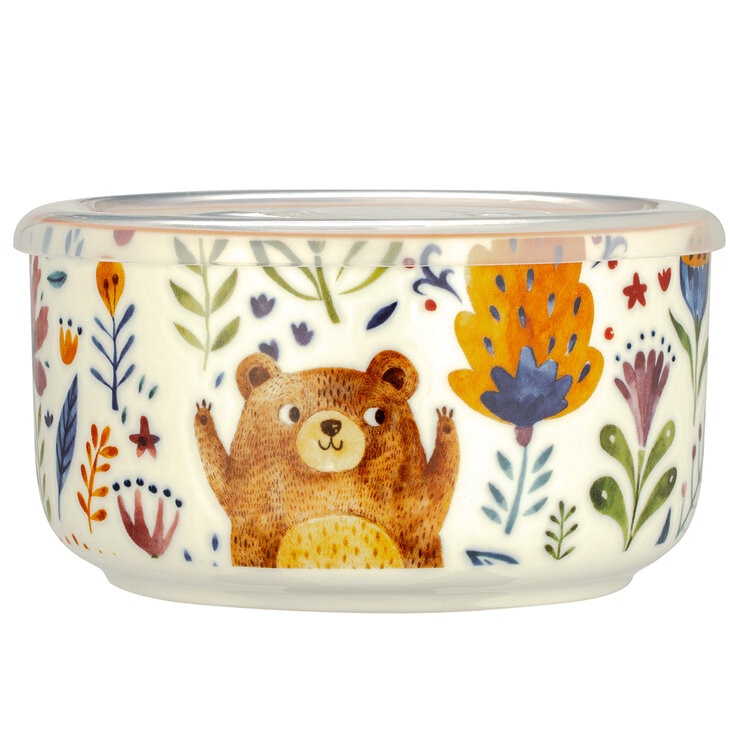 Signature Microwaveable Bowls With Lids 6 Piece Set