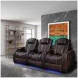 Valencia Home Theatre Tuscany Edition 3 Seater Dark Chocolate