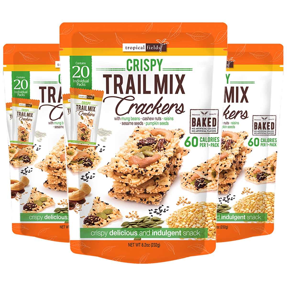 In Season Snacks Trail Mix Crackers 3 x 232g Costco Australia
