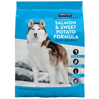 Kirkland Signature Nature's Domain Salmon Meal and Sweet Potato Formula Dog Food 15.87kg