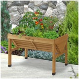 VegTrug 1.2m Classic Home Farm Kit - Natural with Greenhouse Frame & Cover VegTrug 1.2m Classic Home Farm Kit - Natural with Greenhouse Frame & Cover