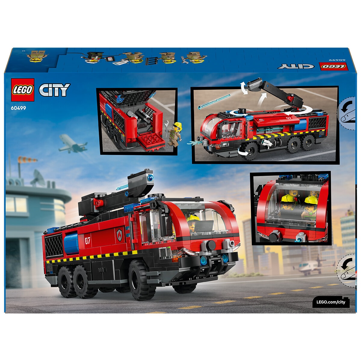 LEGO City Airport Fire Truck 60499