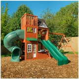 Cedar Summit Hilltop Swing Set & Play Centre