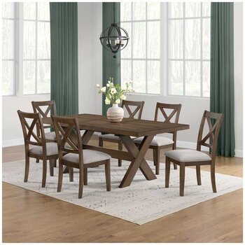 Bayside Furnishings 7 Piece Dining Set