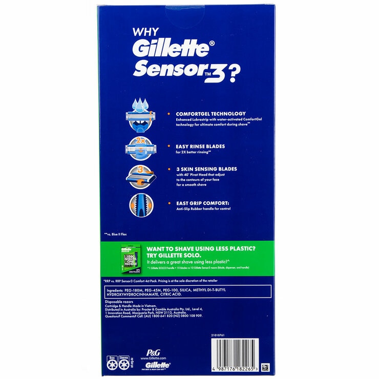 Gillette Sensor3 Disposable 36 Pack