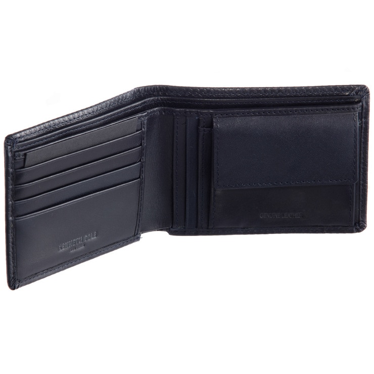 Kenneth Cole Navy Bifold Leather Wallet | Costco Australia
