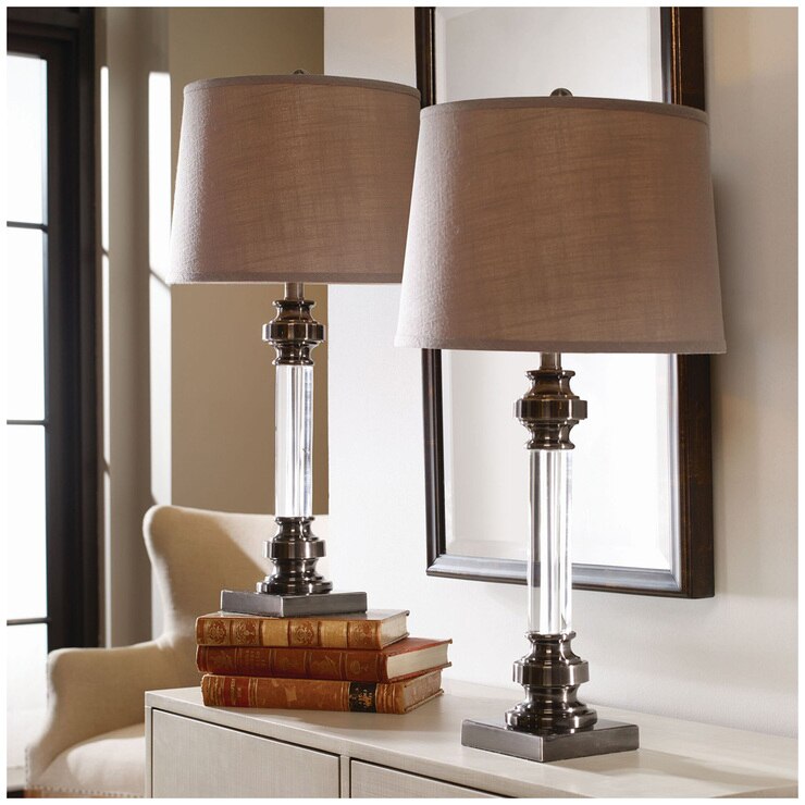 The Uttermost Co Sam Crystal Table Lamps 2pk Costco Australia