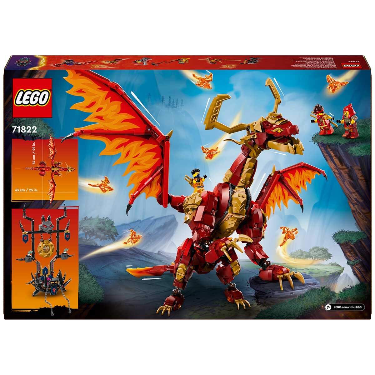 LEGO Ninjago Source Dragon Of Motion 71822