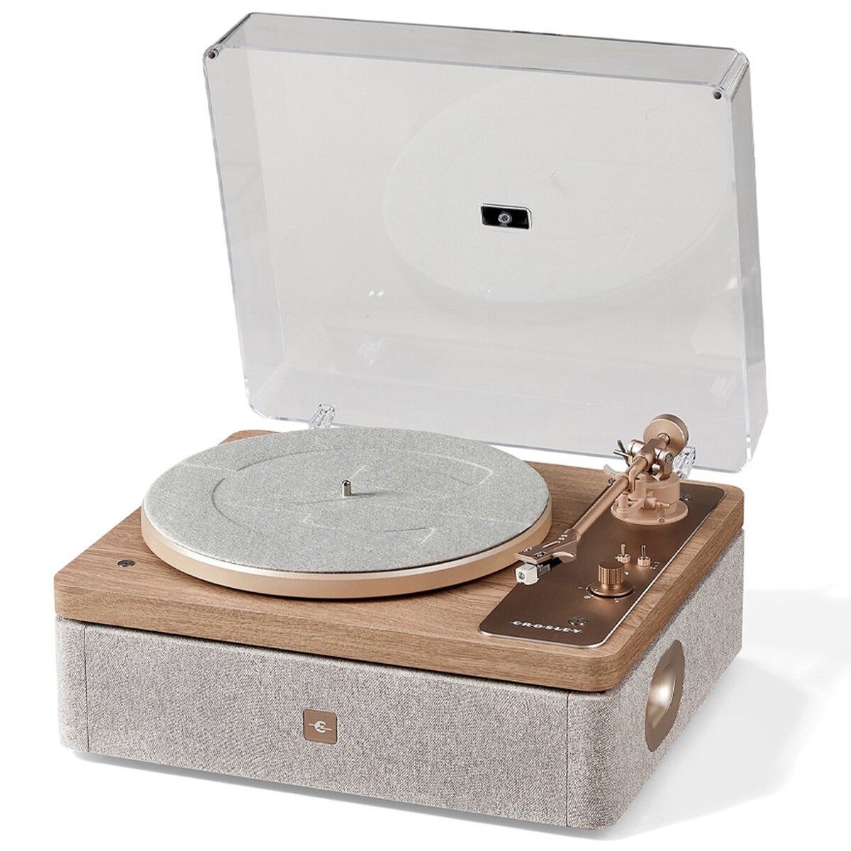 Crosley Record Player Shelf System E100 Natural