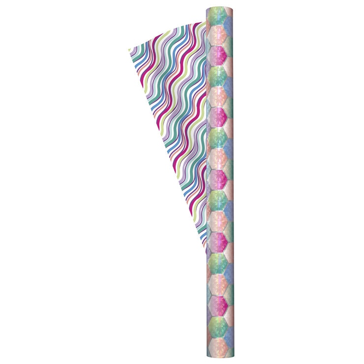 Ks Spring Reversible Trio Gift Wrap Ks Spring Reversible Trio Gift Wrap
