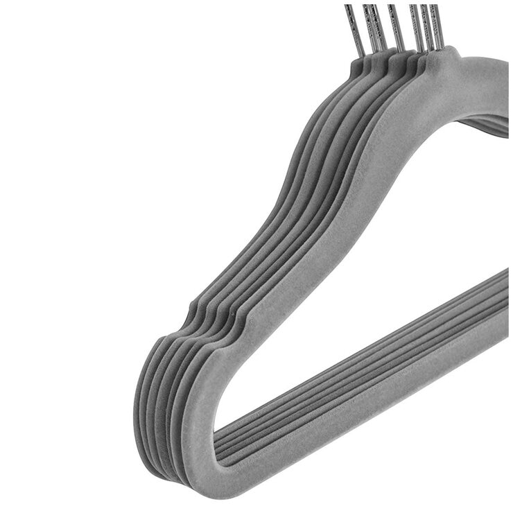 Flocked Kids Hangers 25 Pack