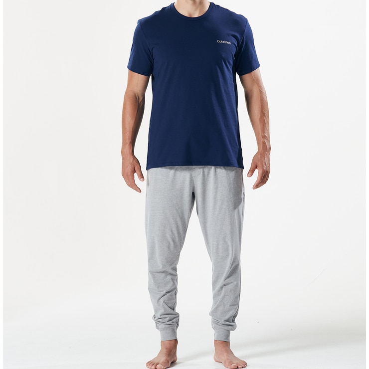 Calvin Klein Men's Pyjama Set Navy/Grey Costco Australia