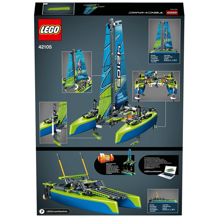 LEGO Technic Catamaran Construction Set 42105 | Costco 