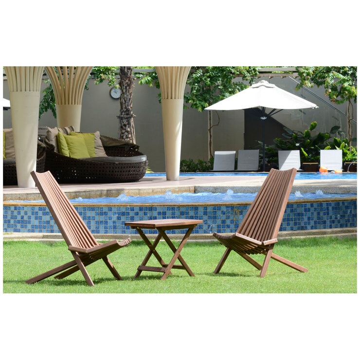 Melino Wooden Folding Chair