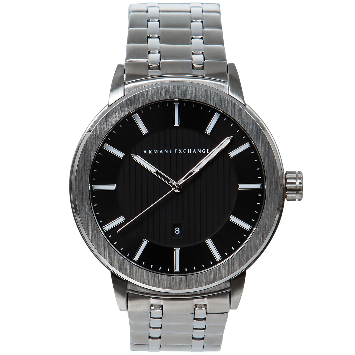 Armani Exchange Men's Watch - Stainless steel/Black Dial