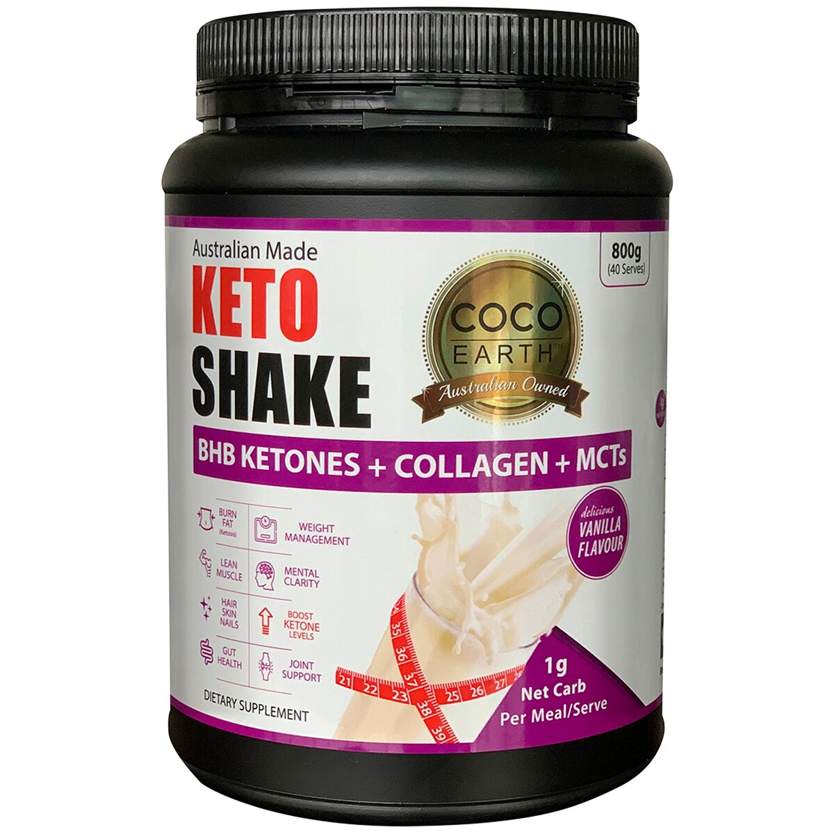 Coco Earth Vanilla Keto Shake Costco Australia