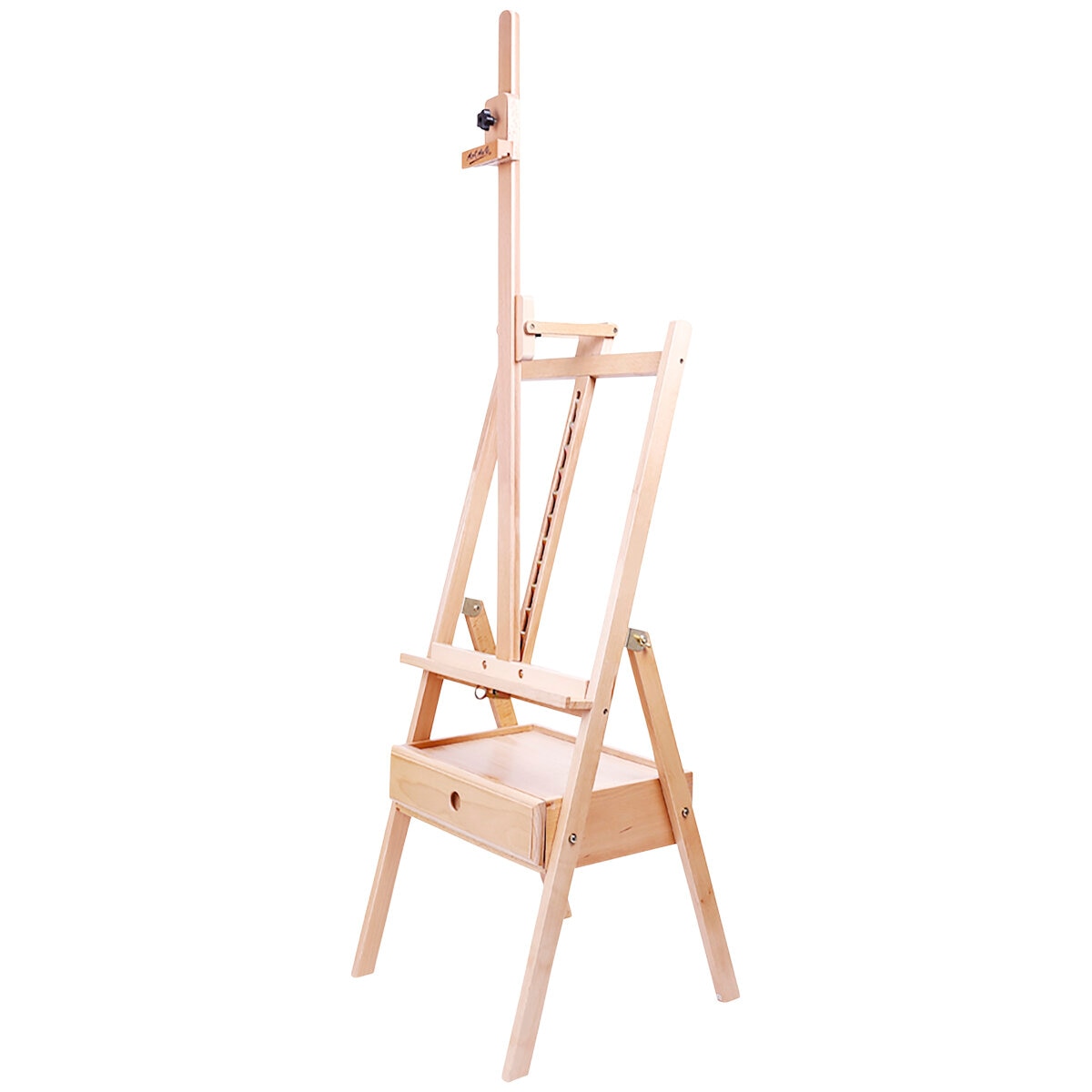 Mont Marte Tilting Box Floor Easel Beech
