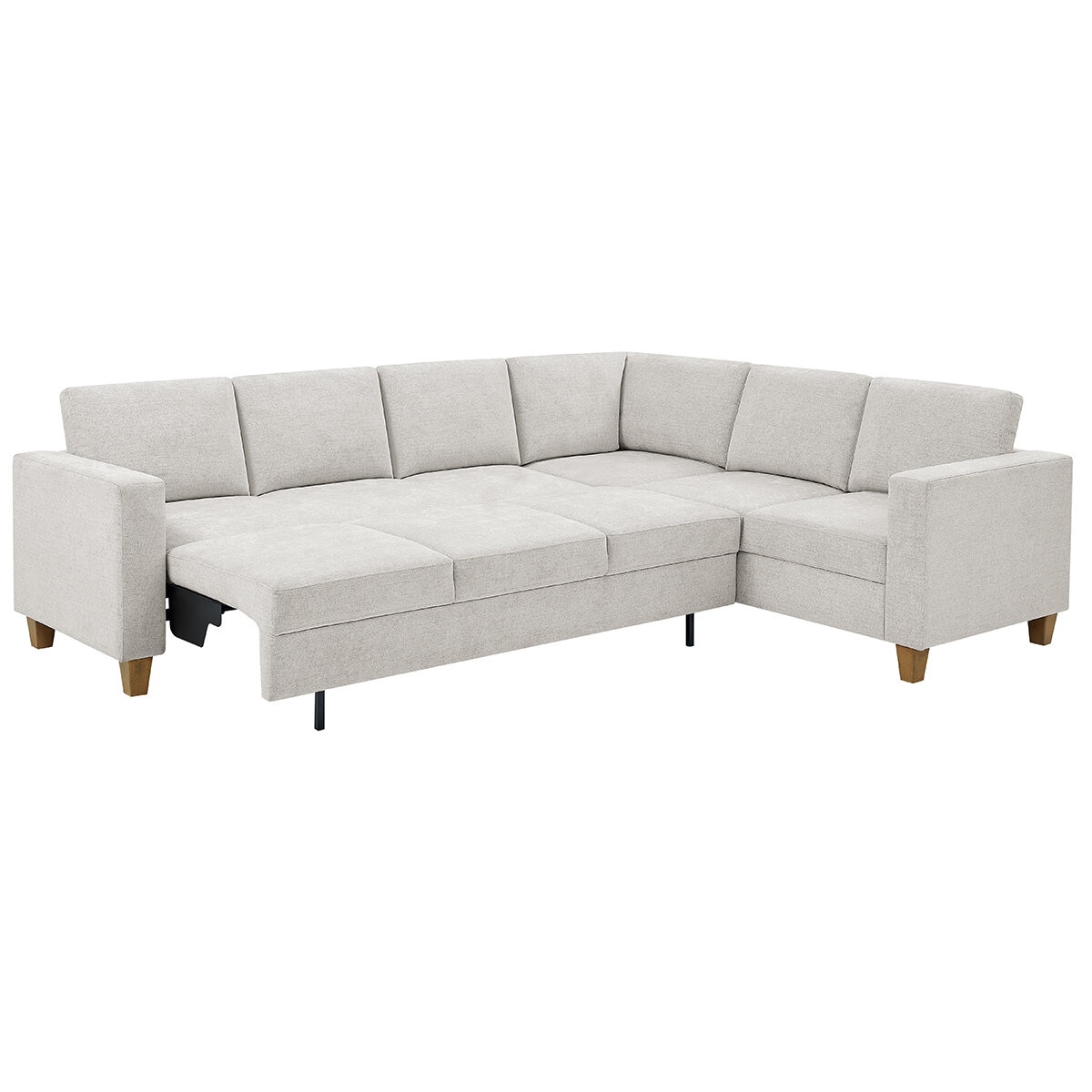 Thomasville Fabric Sectional With Extended Seating