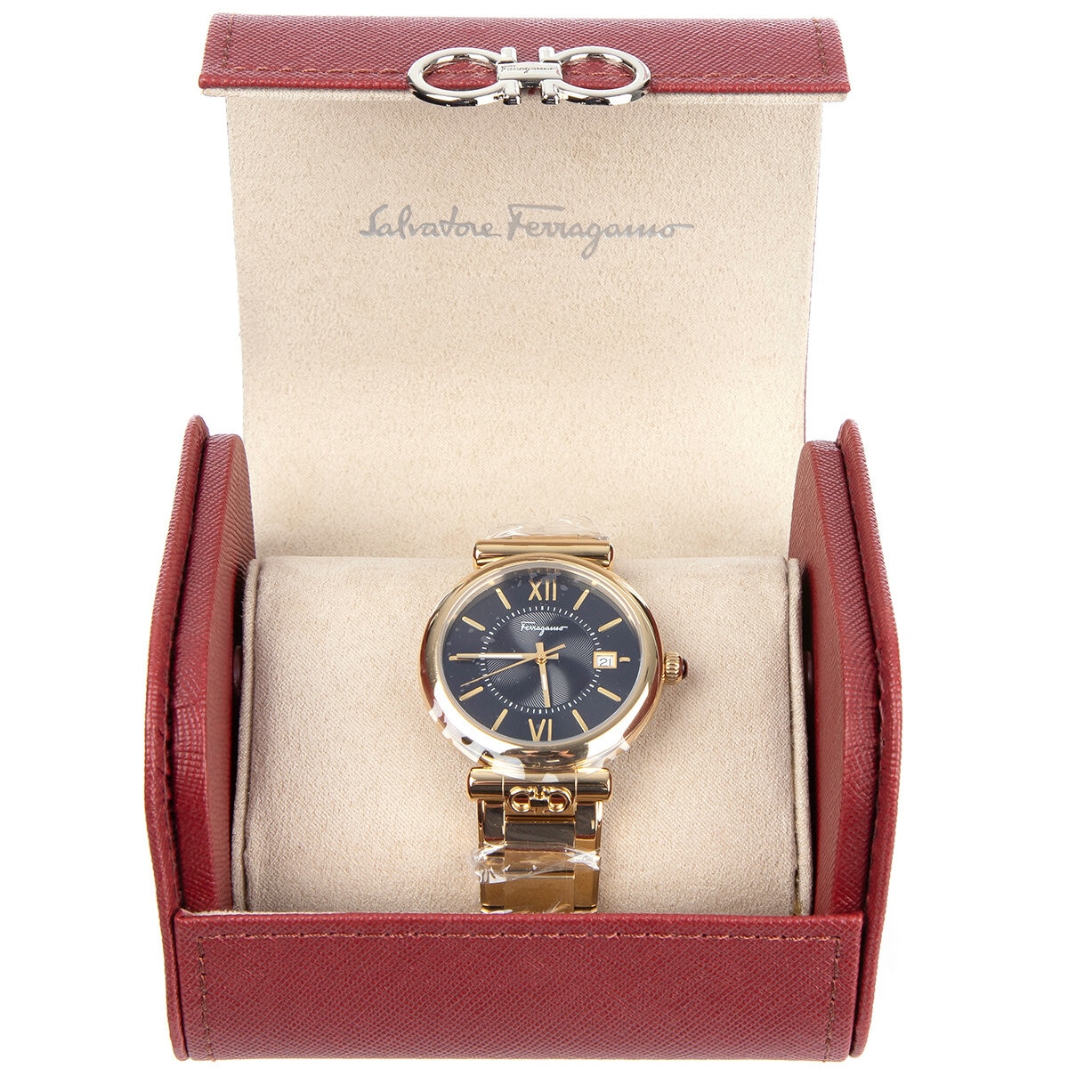 Salvatore Ferragamo Ora Gold Bracelet Women's Watch SFUB00821