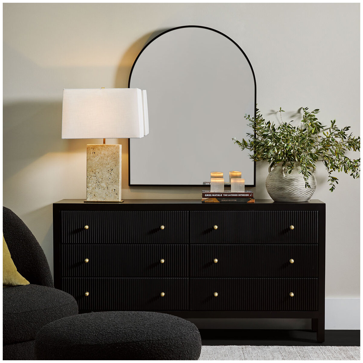 CAFE Lighting & Living Archibald Wall Mirror