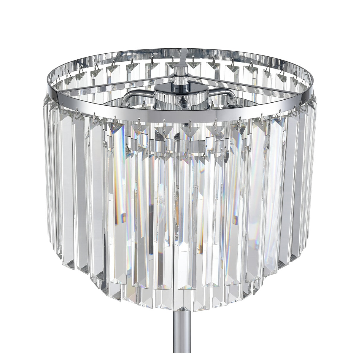 Costco crystal floor shop lamp