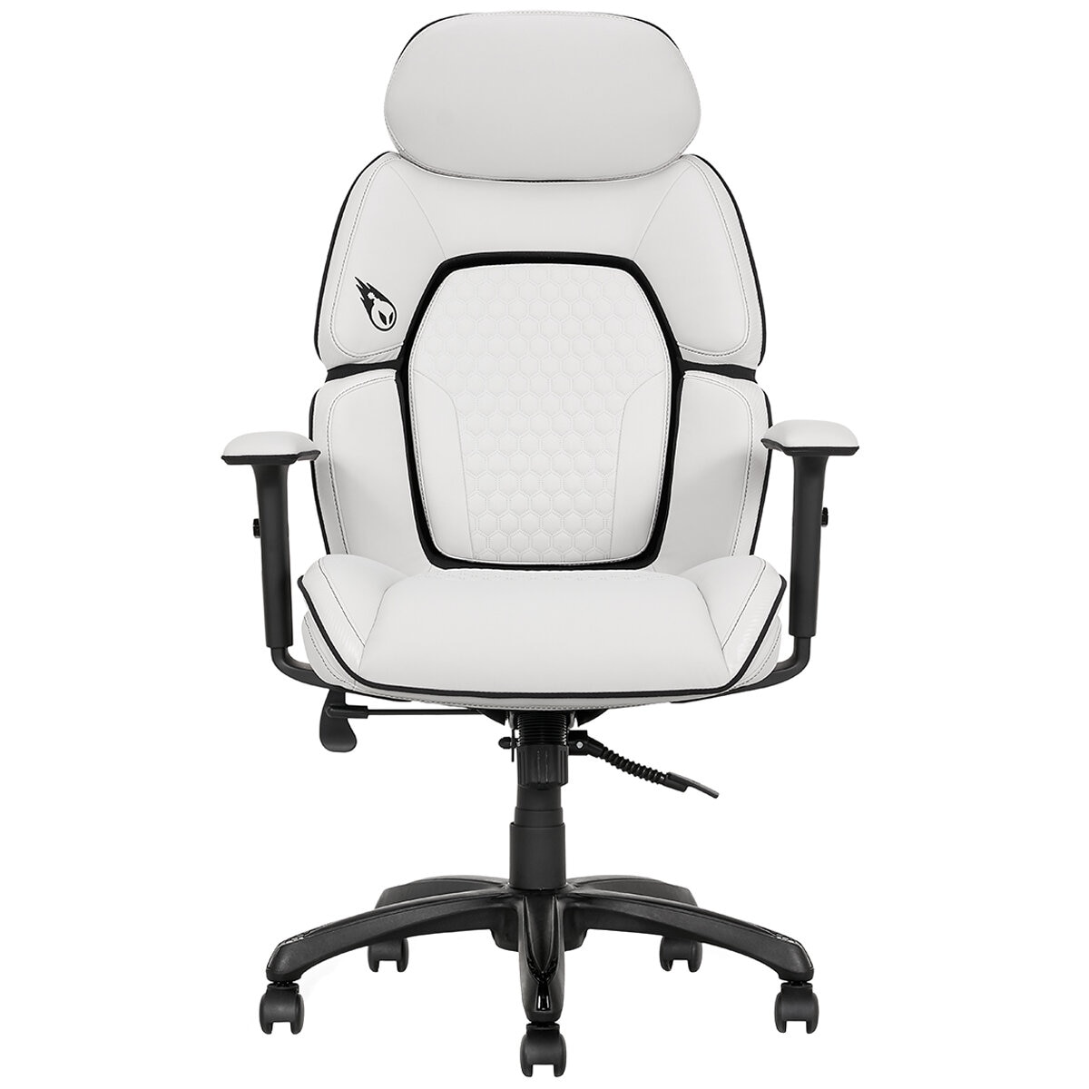 DPS Gaming Chair With Adjustable Headrest White