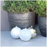 Holiday Ornament 250mm 3 Piece Metallic