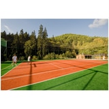 Urban Pro Tennis Court 34m x 16m artifical turf - Red/Green