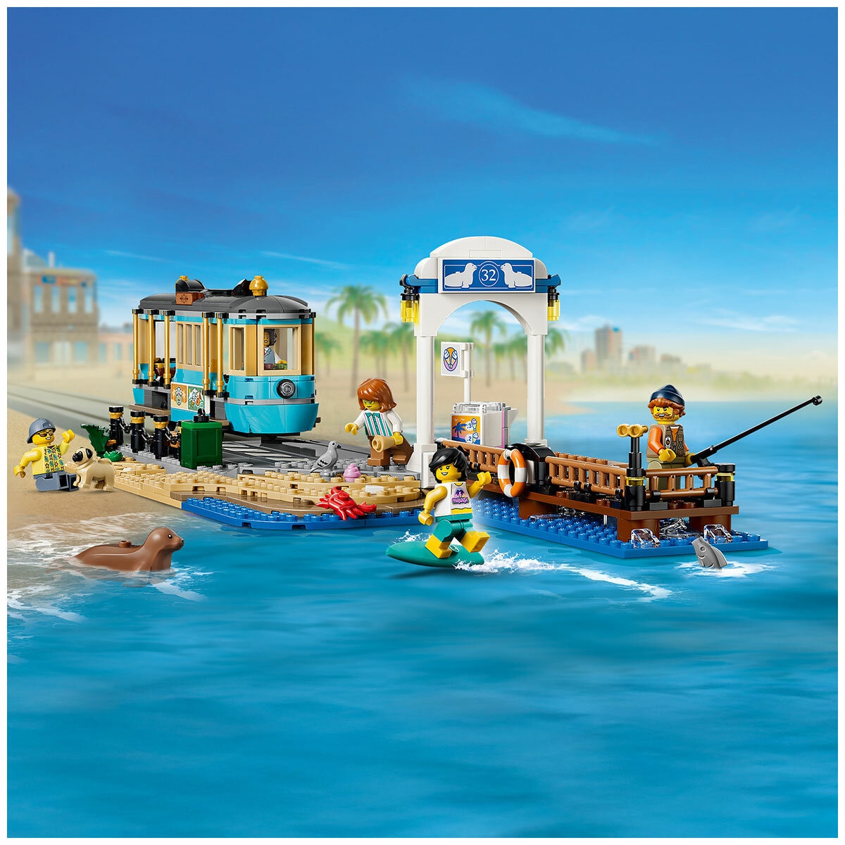LEGO City Classic Beach Streetcar 60506